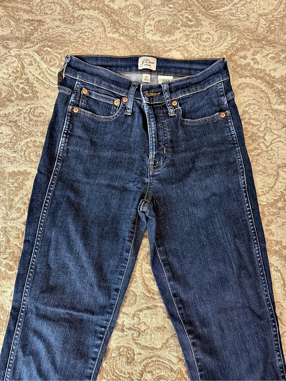 J.Crew Straight Leg Jeans in Blue Size 8 Like New